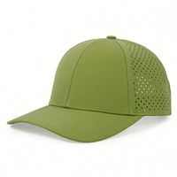 Casquette de baseball imperméable à 5 panneaux, découpe laser, personnalisable, vente en gros