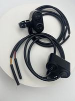 Phares et projecteurs LED pour motos électriques, compatibles avec tous les véhicules à trois roues, bouton de commande universel sur le guidon