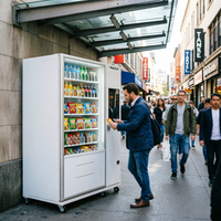 Distributeur automatique intelligent de boissons et de snacks avec surveillance à distance