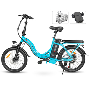 Stock CY20 SAMEBIKE usine 20 pouces petit 36V 12Ah batterie amovible 350w moteur ebike électrique ville cadre en acier vélo adulte - Product Image 1