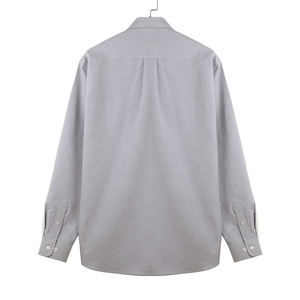 Camicie di <span class=keywords><strong>lino</strong></span> <span class=keywords><strong>da</strong></span> <span class=keywords><strong>uomo</strong></span> all'ingrosso su misura con colletto rovesciato a maniche lunghe camicie Casual 100% camicia di canapa per gli uomini - Product Image 2