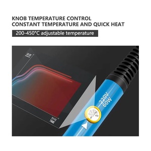 <span class=keywords><strong>Soldador</strong></span> Eléctrico <span class=keywords><strong>de</strong></span> Precisión con Temperatura Ajustable, Tipo Pluma, 60W, <span class=keywords><strong>para</strong></span> Soldadura - Product Image 2