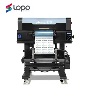 Terbaru 113 pencetakan 2-In-1 dan Laminating Cup membungkus stiker Label A3 Uv Dtf mesin Printer untuk pemula pelanggan tingkat
