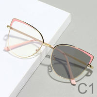 Nuevo Marco de gafas de ordenador óptico de Metal de gran venta al por mayor gafas fotocromáticas de alta calidad