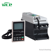 Soft Starter 3 Fasa 380V SCKR1-360-Z 45-75KW Built-in Bypass Layar LCD Proteksi Motor Komunikasi RS485 IP65 Solid-State