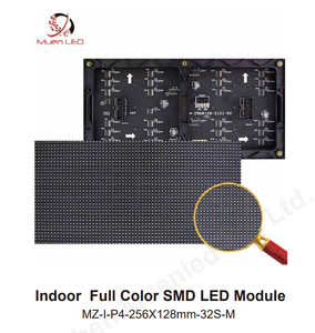Affichages numériques et signalétique LED couleur pleine P4 pour intérieur, étanches, avec module LED 256x128mm - Product Image 2