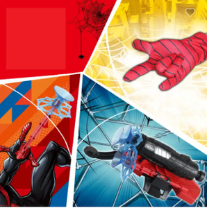 Kit de super-héros WCD Cosplay, pistolet mural, 3 balles molles, <span class=keywords><strong>lanceur</strong></span> de poignet, mitaine d'araignée, jouet amusant pour enfants - Product Image 5