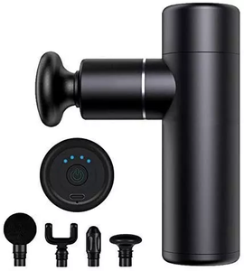 Pistolet de massage à percussion électronique avec 4 têtes à écran tactile Body Relax Setting <span class=keywords><strong>Thera</strong></span> <span class=keywords><strong>Gun</strong></span> - Product Image 1