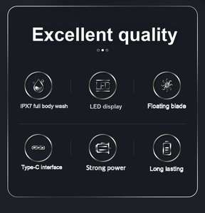 CITICITY Wholesale Household Rechargeable Modern Electric Shavers High Quality Waterproof Electric 5D Head Rotary Shaver for <b>Men</b> - Product Image 6