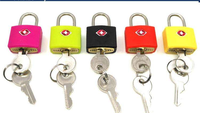FEIHUAN USINE meilleur prix TSA 25mm ABS couverture petit bagage cadenas laiton Tsa serrure