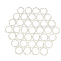 Joints toriques en caoutchouc pour voitures et aérospatiale/étanchéité des cylindres automobiles - Tailles et plage de température personnalisables (-20°C à 100°C)