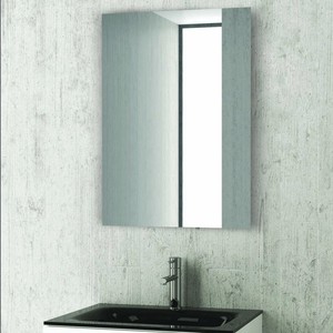 Espejo de Baño Rectangular Reversible Kamalu KAM-S90 de 90x60, Diseño Moderno, Iluminado, Interruptor Táctil, IP44, para Sala de Estar - Product Image 1