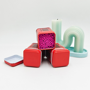 Caja de Teléfono Moderna de Alta Calidad, Ecológica y Colorida, con Impresión de Caja de Lata, Fósforos de Seguridad - Product Image 2