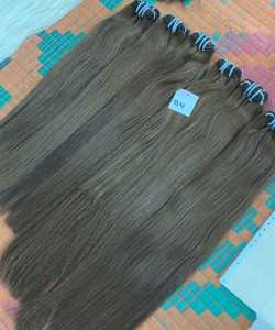 Cheveux humains raides Remy indiens, extensions de cheveux naturels, collection de la meilleure qualité en gros - Product Image 3