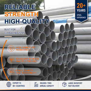 Marking 321 316Ti No.4 Hot Rolled 48.3mm 5.0mm Beveling EN 10216-5 Stainless Steel Pipe for Chemical Processinge - Product Image 1