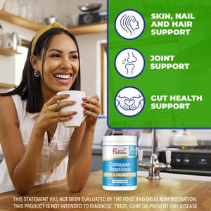 Colágeno Hidrolizado en Polvo de Alta Calidad, Suplemento para la Salud de la Piel, Articulaciones y Huesos, para Hombres y Mujeres - Product Image 6
