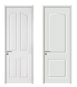 <span class=keywords><strong>Dalle</strong></span> de porte moulée intérieure en MDF apprêté Portes d'appartement en bois classique Portes coulissantes pour le salon - Product Image 2