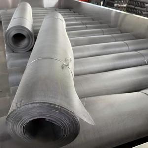 Sus 304 316L thép không gỉ dệt dây gạc lưới vuông lưới cho sàng khay lọc 200 micron lọc vải - Product Image 2