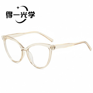 กรอบแว่นตาแบบ Cat Eye วัสดุ PC ป้องกันแสงสีฟ้า สำหรับทุกเพศ แบบเต็มกรอบ - Product Image 4