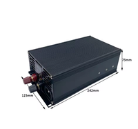 Fuente de Alimentación Conmutada Ajustable de 1500W, 0-12V, 13.8V, 24V, 28V, 36V, 48V, 60V, 72V, 80V, con Pantalla Digital, Voltaje y Corriente Regulados, SMPS