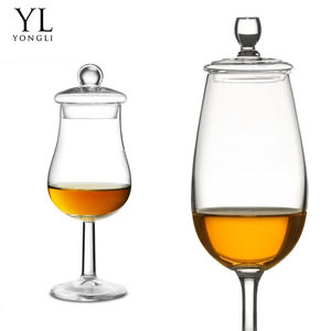 Vaso de Whisky en forma de trofeo, vaso de cristal con cubierta en forma de tulipán, 8oz, 12oz - Product Image 3