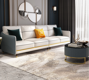 Américain en cuir design moderne 1 <span class=keywords><strong>2</strong></span> 3 places canapé meubles de salon canapés maison ensemble - Product Image 6