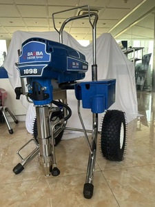 Nouveau Baoba 1098 Pulvérisateur de peinture sans air à moteur électrique sans balais de qualité professionnelle 3000 PSI Pistolet de pulvérisation compact multi-buses - Product Image 2