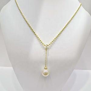 Collier de mariée en argent sterling 925, prix d'usine, design élégant, vente en gros, colliers fins pour femmes, ajustables, avec perles superposées. - Product Image 3