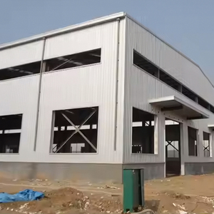 Meilleure conception Plans de construction de poulets Structure en acier Entrepôts préfabriqués pour stockage industriel - Product Image 2