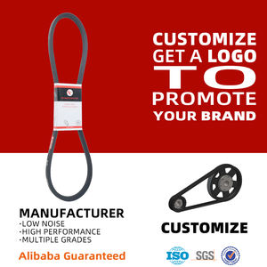 Industriële rubberen V-snaar transmissie, aanpasbaar OEM ventilatorriem - Product Image 2