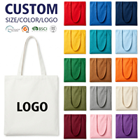 Sacs de shopping en toile personnalisés avec logo imprimé, sacs fourre-tout en toile de coton pour femmes, résistants, écologiques, recyclés, pour la promotion publicitaire