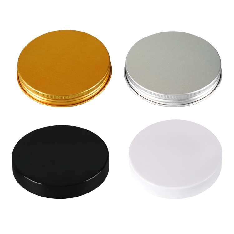 50g 100g 150g 200g Food Grade PET Containers Plastic Jar Clear Plastic PET Jar Container With Aluminum Lid