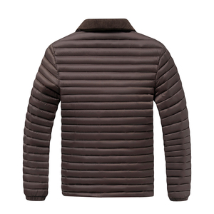 Vêtements en gros OEM/ODM – Blouson de moto en <span class=keywords><strong>nylon</strong></span> matelassé coupe-vent à motif géométrique pour l'hiver, style <span class=keywords><strong>hardcore</strong></span> et intelligent - Product Image 2