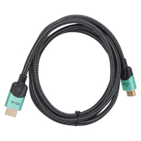 Câble HDMI VCOM avec gaine métallique tressée, nouvelle conception brevetée, 6 pieds (1,8 m), 3 m, 8K 60Hz, 48 Gbps, HDR, Ethernet, HDTV