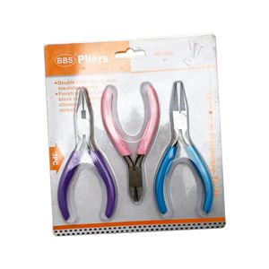 Juego de 3 Alicates para joyería, cadena de cortadores de alambre de punta redonda para reparación de joyas, envoltura de alambre, abalorios y manualidades - Product Image 2