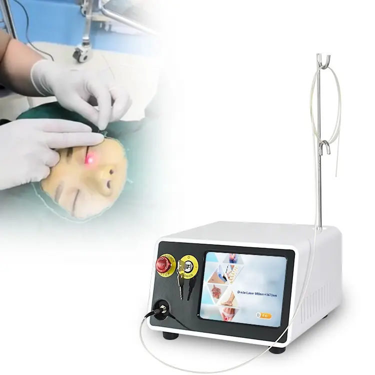 Хирургический диодо-лазер класса iv для артроскопии 980 нм, для снижения жира 1470 нм, подтяжка кожи лица