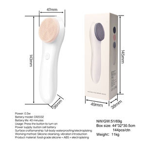 2 In 1 Siliconen Gezichtsreinigingsborstel Elektrisch Gezichtsmassageapparaat - Product Image 6