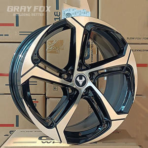 GRAYFOX Jantes personnalisées 20 21 22 pouces noires brossées 5x114.3 pour Benz AMG C43 C63 <span class=keywords><strong>AUDI</strong></span> Rs6 A4 B6 B7 B8 B9 <span class=keywords><strong>A6</strong></span> C6 <span class=keywords><strong>C7</strong></span> C8 A8 D3 - Product Image 1