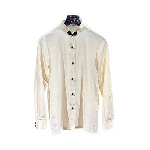 Mindestbestellmenge: 1 Stück |   Stilvolles Herren-Seidenhemd mit Langen Ärmeln Hochwertiges Formelles Casual Herrenhemd Designer-Herrenoberteil - Product Image 1