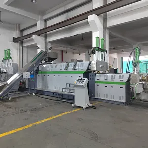 Lvdao plastique recyclage granulateur/rigide PP PE ABS PVC ligne de granulation/plastique granule matière première faisant la Machine