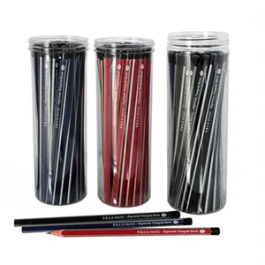 Standard 7'' black lead HB pencil with dipping end for office and school
