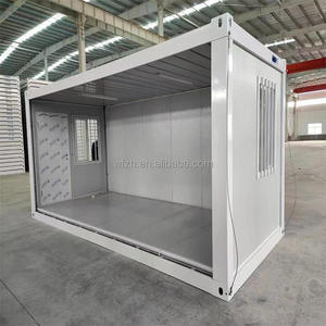 Disaster Relief Camping WFZH Factory Price Building Durable Prefab 20ft Modular Folding Tiny Container <b>House</b> - Product Image 4