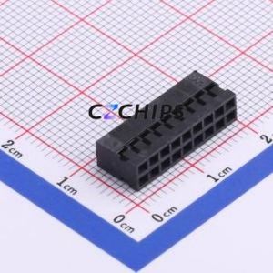 HX20011-2x9YS Housing (Wire-to-Board / Wire-to-Wire) P=2mm Connector ( Jack Structure: 2x9P )( Pitch: 2mm )( Row Spacing: 2mm ) - Product Image 1