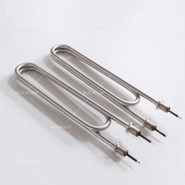 Customized Size Spiral Coil Tubular Electric Heater 6000W Water/Air