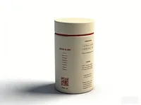 Emballage en tube de carton cylindrique écologique et compostable de luxe avec logo personnalisé pour biscuits, thé et café