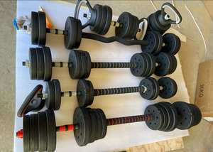 ONESTARSPORTS Nouvelle arrivée Twist Lock Spin Lock <span class=keywords><strong>30</strong></span> <span class=keywords><strong>Kg</strong></span> 40 <span class=keywords><strong>Kg</strong></span> Haltères réglables Bodybuilding Utilisé Haltères réglables en ciment - Product Image 6