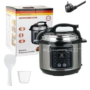<span class=keywords><strong>Olla</strong></span> a Presión Eléctrica de 6L de Gran Capacidad, <span class=keywords><strong>Olla</strong></span> de Cocción Lenta Multifuncional para el Hogar, <span class=keywords><strong>Olla</strong></span> Interior de Cristal Negro, Potencia de 1000W+ - Product Image 6