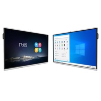 Fabrieks prijs 86 inch interactief plat digitaal whiteboard AI smartboard voor onderwijs
