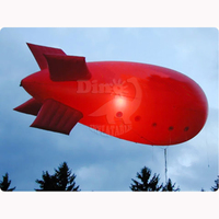 Ballon dirigeable gonflable géant pour la promotion publicitaire, avec bâche en PVC durable et design imperméable, à vendre