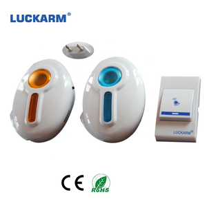 <span class=keywords><strong>Sonnette</strong></span> sans fil au design moderne 32 mélodies Prise <span class=keywords><strong>de</strong></span> haute qualité Source d'alimentation pour la maison Appartement Hôtel Usine Fourniture en gros - Product Image 1